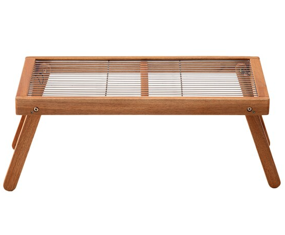 木製 メッシュローテーブル